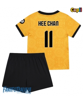 Wolves Hee-chan Hwang #11 Echipament de Fotbal Replică 2025-26 Copii Acasa (+ Șorturi)